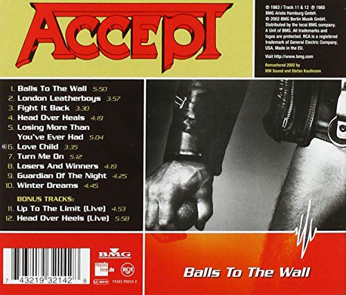 Accept - Balls to the Wall [Audio CD] 4