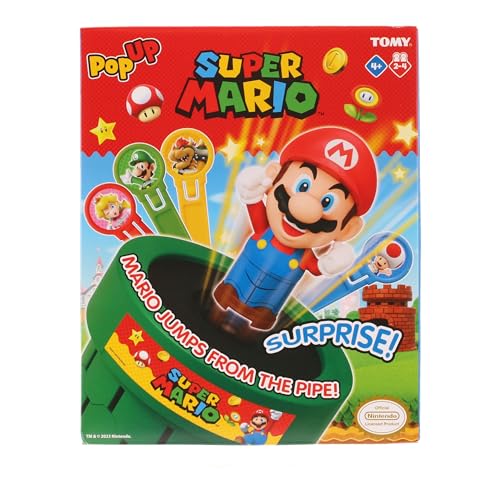 TOMY Pop Up Super Mario Family Board Game for Kids, 2-4 Players 11