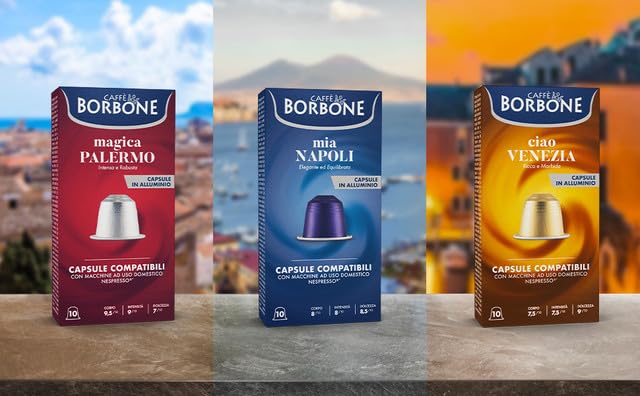 CAFFÈ BORBONE Tasting Kit - 90 Aluminium Coffee Capsules (3 Blends) | Nespresso Compatible 7