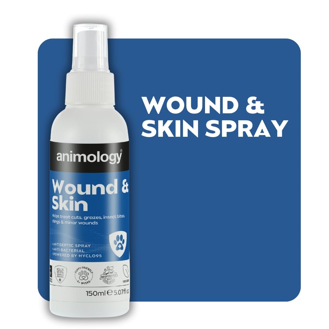 Animology Wound and Skin Spray for Dogs - Fast-Acting Relief for Cuts & Grazes | 150ml 2