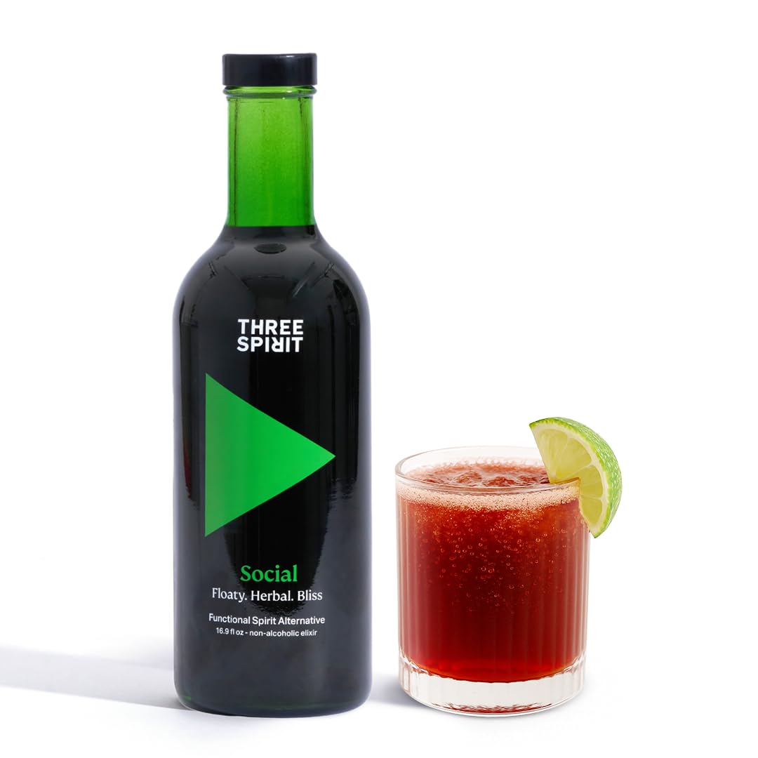 Three Spirit Non-Alcoholic Alternative Spirit - The Social | 50cl 1