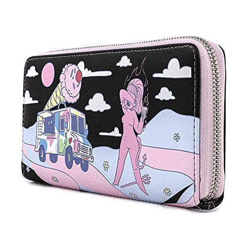 Loungefly Valfre Lucy Ice Cream Truck Zip Around Wallet (Model: Valfre Lucy Ice Cream Truck)