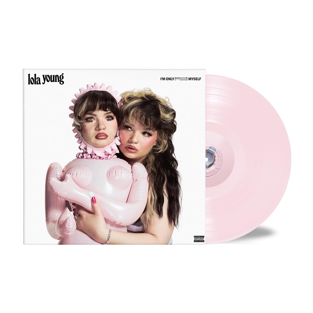 I"m Only F**king Myself: The "Basic B*tch" Edition (Nude Pink Vinyl LP) 1