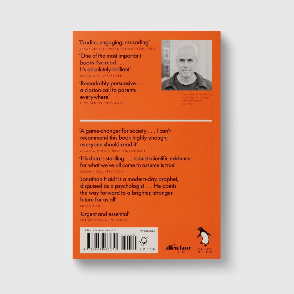 Jonathan Haidt - The Anxious Generation: How the Great Rewiring of Childhood Is Causing an E | Paperback 4