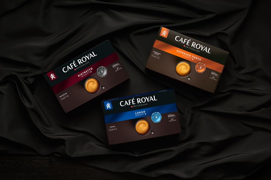 Café Royal Professional Pads, Lungo Forte, 50 Pods, 100% Arabica, Compatible with Nespresso Professional Machines 4