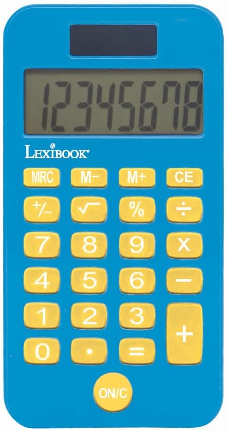 Lexibook Disney Stitch Pocket Calculator with Protection Cover (C45D)