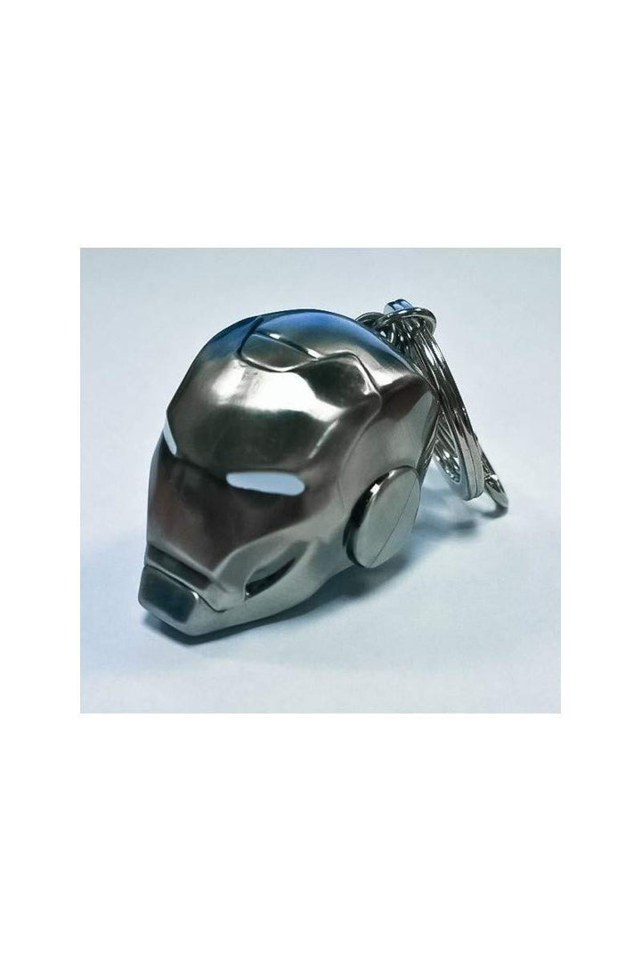 Iron Man Marvel Mark II Helmet Metal Keyring with Mini Carabiner (SMK002NB)