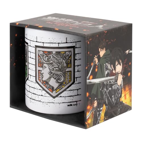 Grupo Erik Attack On Titan Ceramic Mug - Eren Yeager Ceramic Mug (TAZ143)