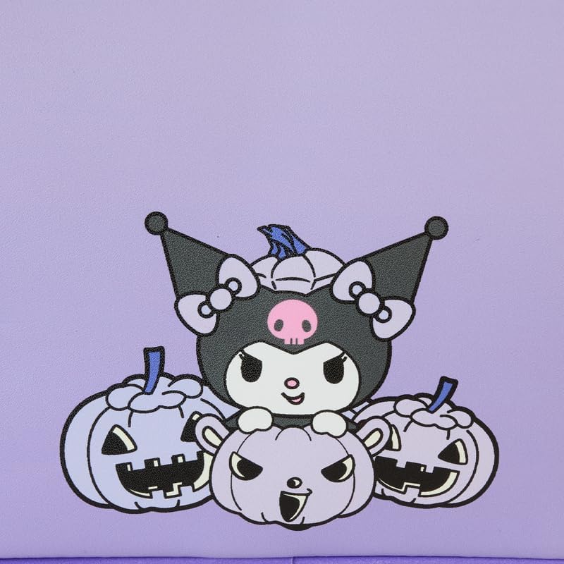 Loungefly Sanrio Kuromi Pumpkin Glow Mini Backpack (Multi, Mini)