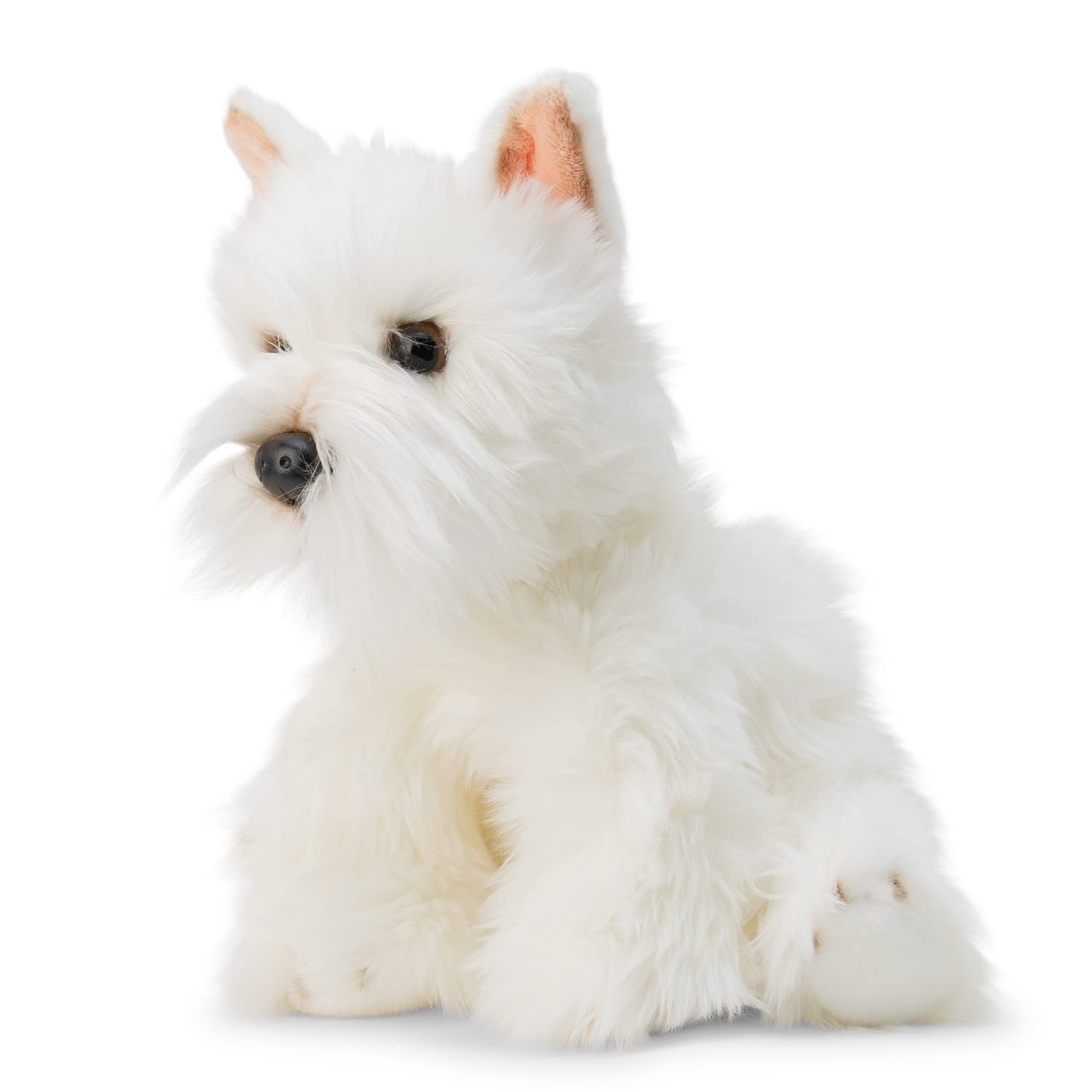 Tobar Animigos World Of Nature Westie Dog Stuffed Animal | 26cm Tall | Eco-Friendly Filling