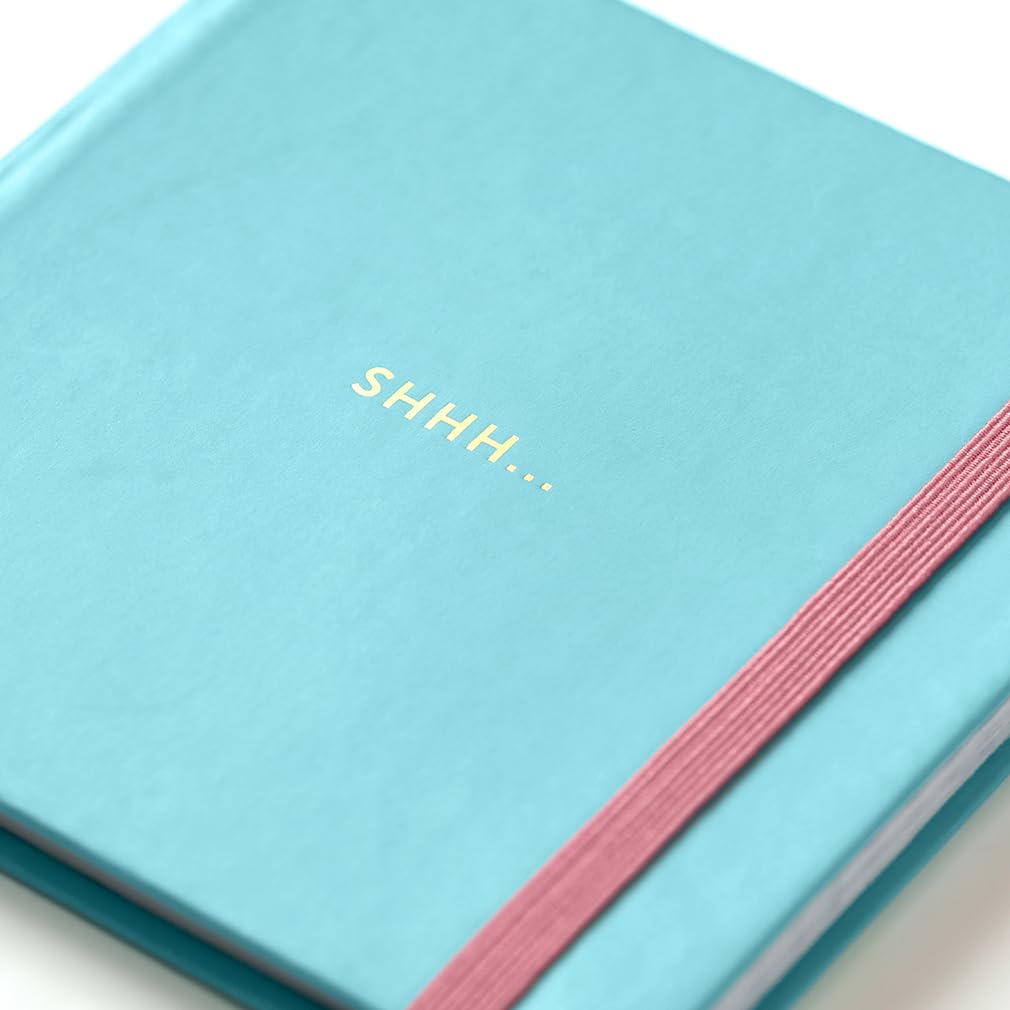Busy B Password Book - Turquoise Cover | A-Z Index | Holds 186 Logins | 11cm x 11cm