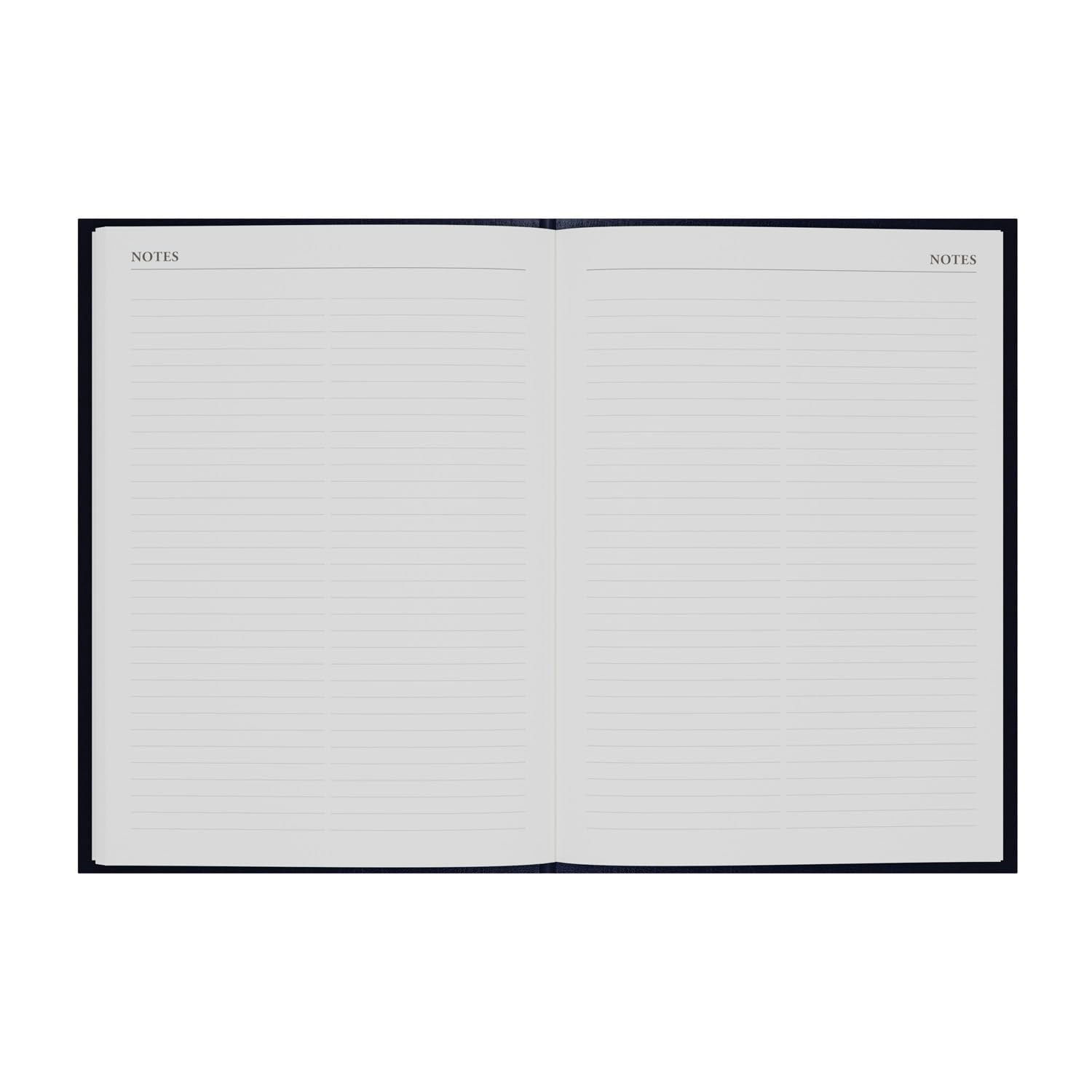 Collins Essential 2026 12 Month Calendar Year Planner - A5 Week-To-View | Yellow Hard Cover 3