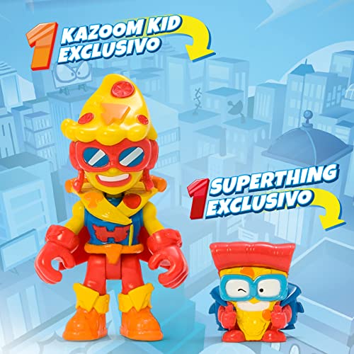 SUPERTHINGS - Pizzacopter Helicopter with Pizza Disc Launcher & Exclusive Figures 9