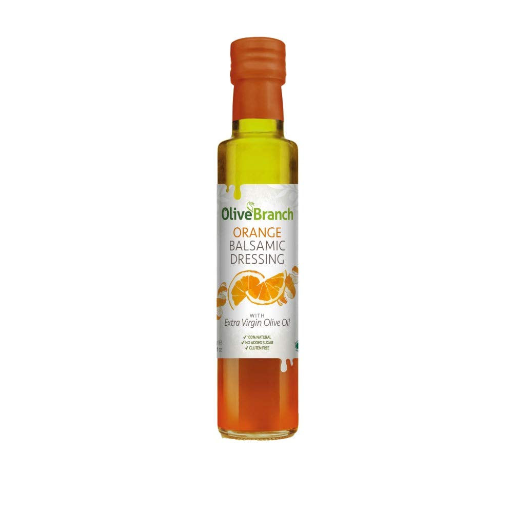 Olive Branch Orange Balsamic Dressing - Vegan, No Added Sugar, 250 ml