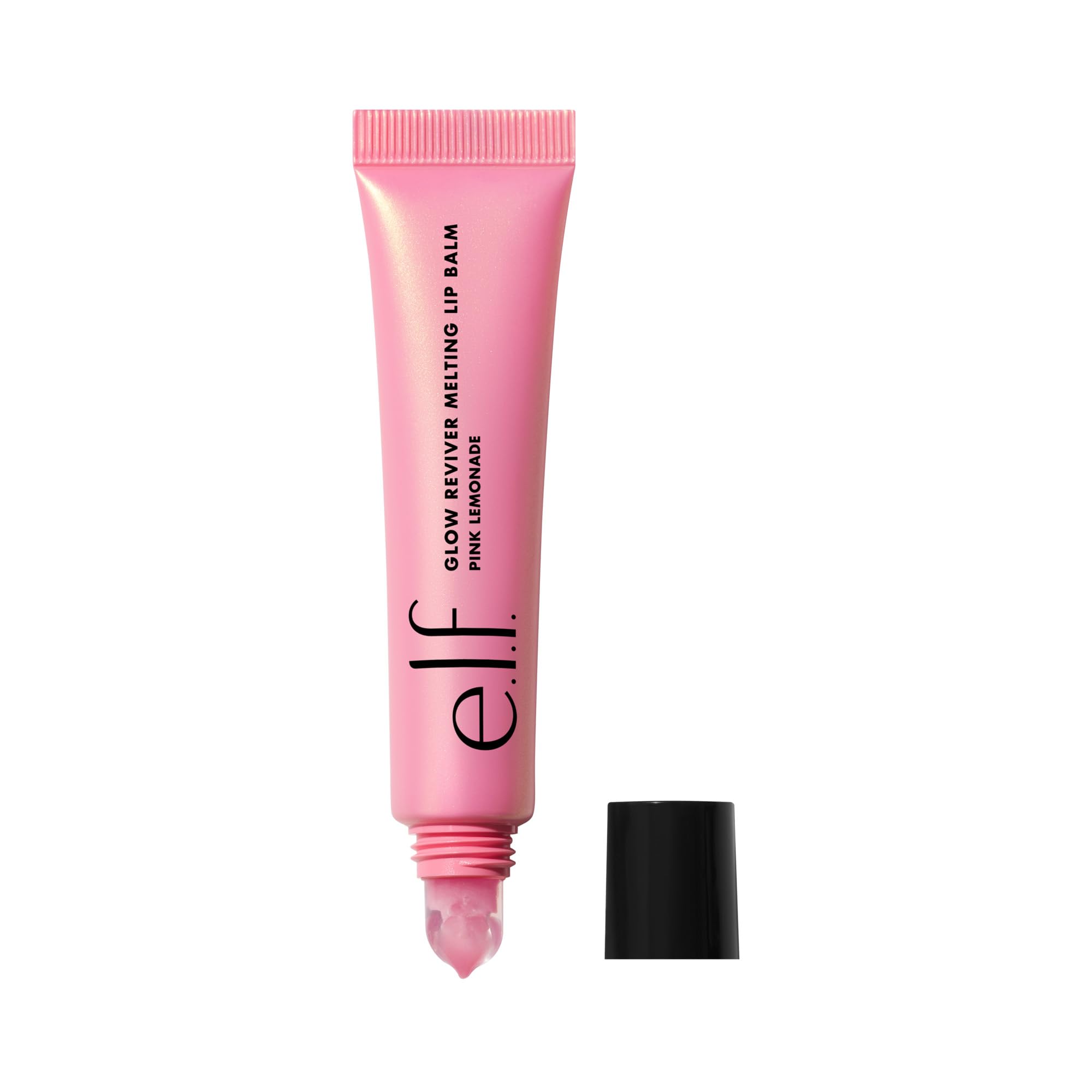e.l.f. Glow Reviver Melting Lip Balm - Hydrating Tinted Balm with Shea, Mango & Cocoa Butter | Pink Lemonade 1