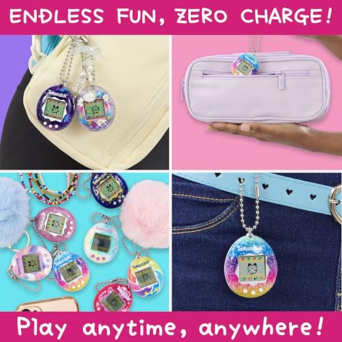 Bandai Tamagotchi Original Red Glitter Shell - Retro Virtual Pet Toy for Kids 8+ 11