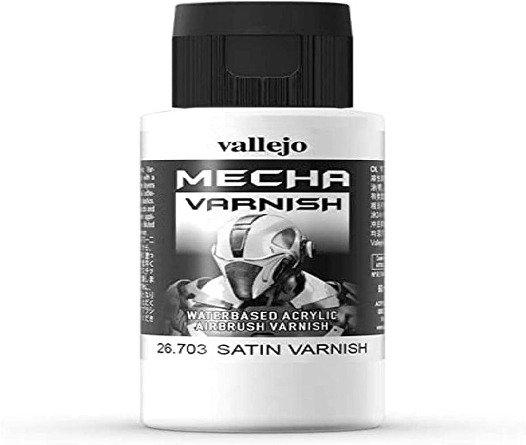 Mecha Color Satin Varnish Acrylic Airbrush Paint - Satin Varnish (60 ml)