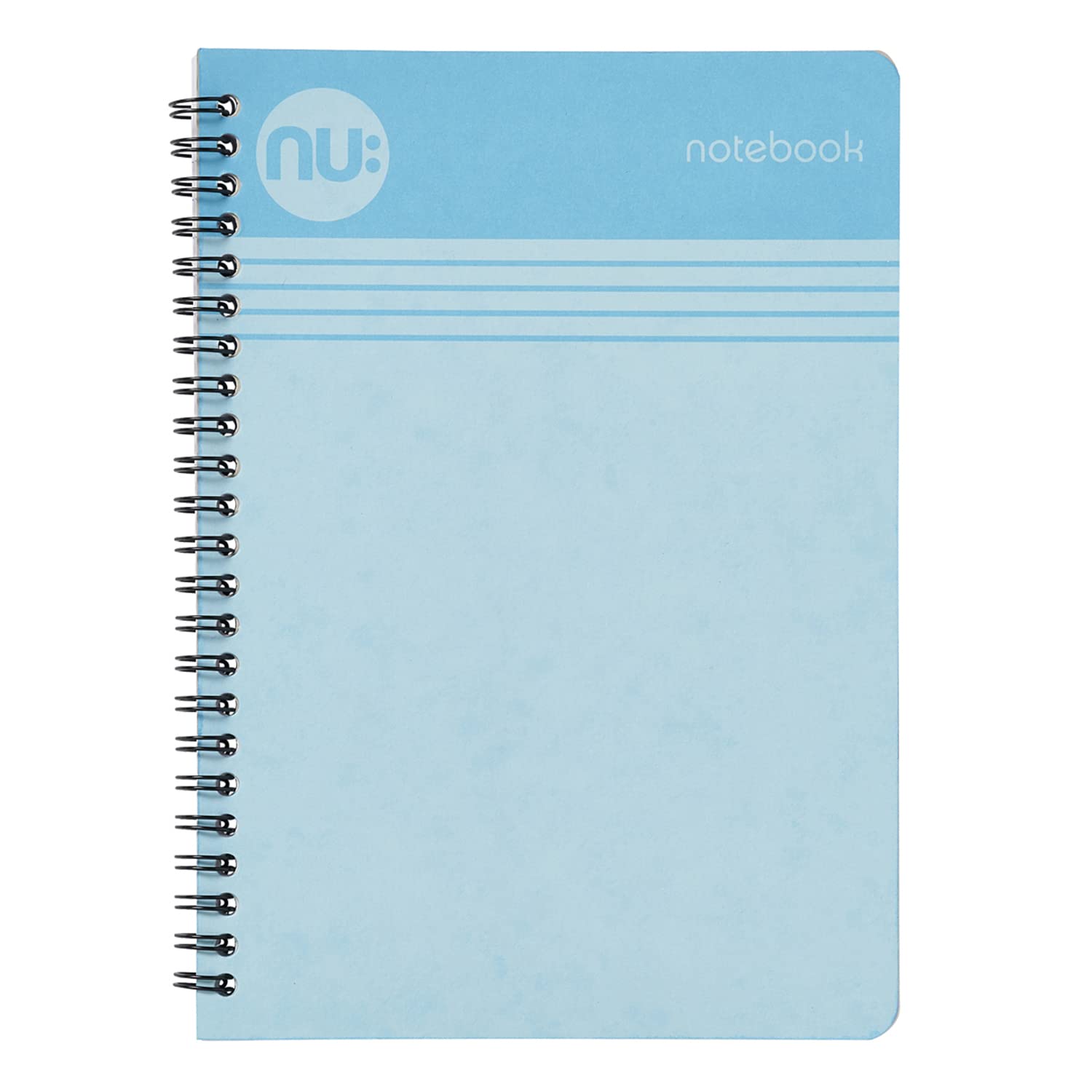 nu: Cloud Pastels A5 Wirebound Notebook - Ruled Pages | 80gsm FSC Paper | Soft Cover