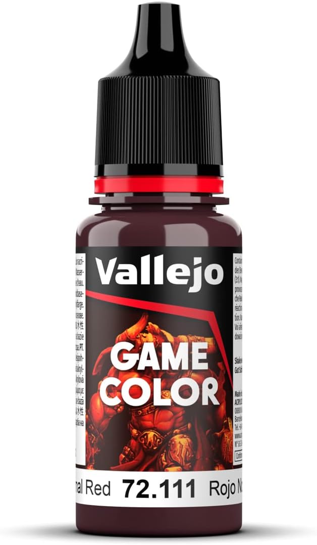 Vallejo Game Color Nocturnal Red Acrylic Paint (VAL72111)