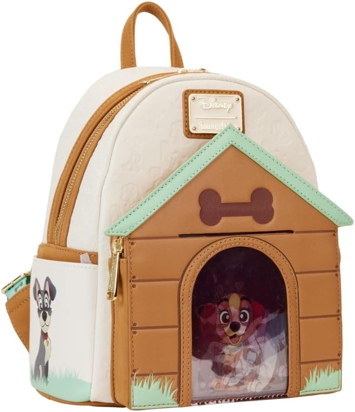 Loungefly Disney I Heart Dogs Dog House Triple Lenticular Mini Backpack (LOUWDBK3467)