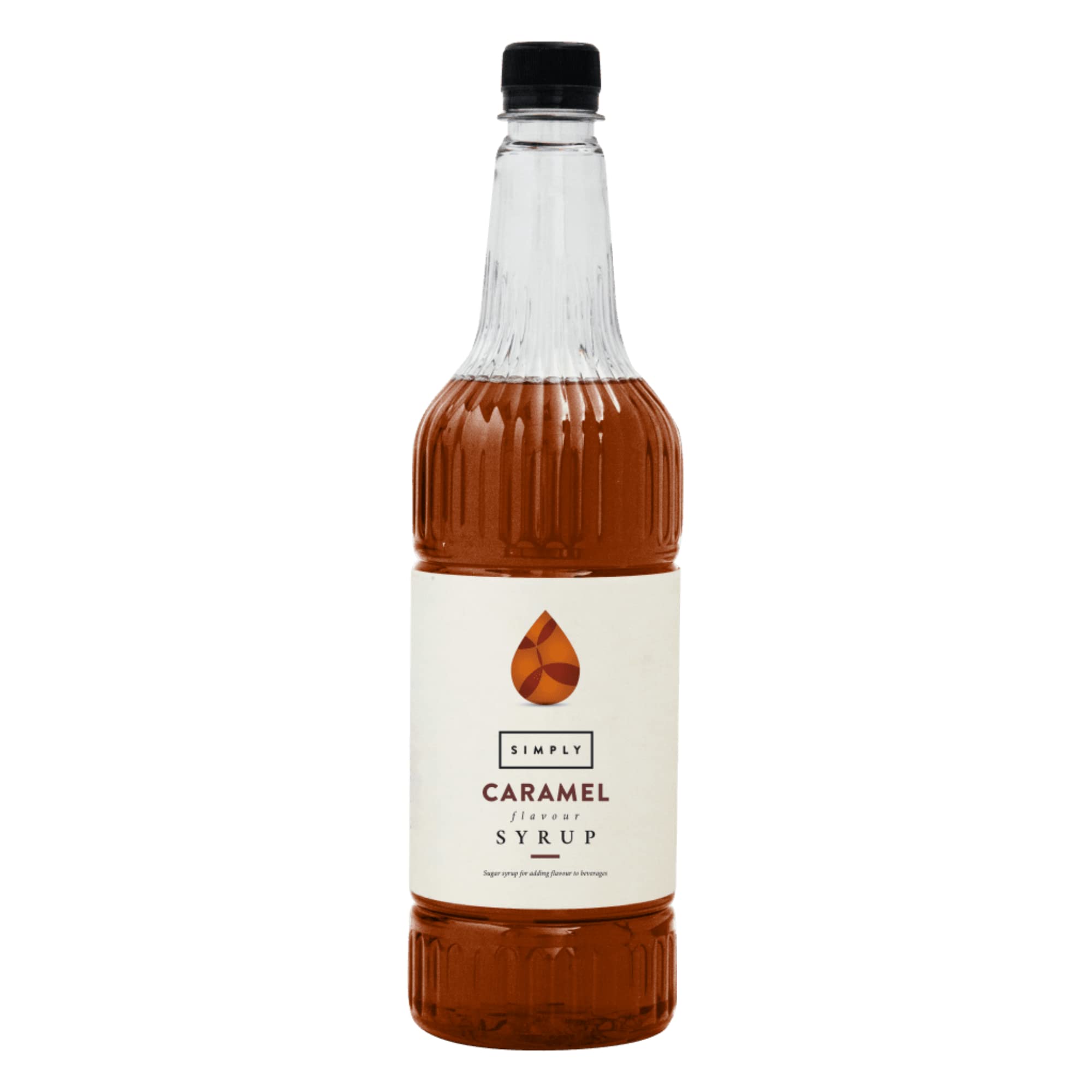 Simply Caramel Flavoured Syrup for Coffee & Cocktails | Vegan, Nut Free | 1 L 1