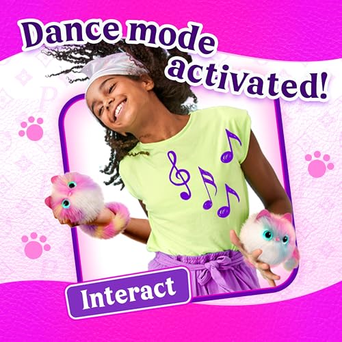 Pomsies Skye Interactive Plush Toy - Light-Up Eyes, Dance & Pet Modes 12