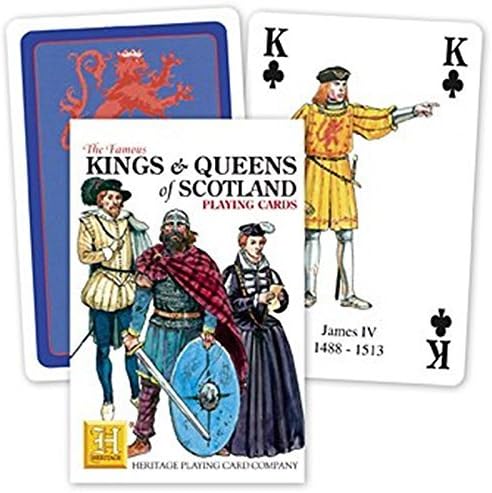 Kings & Queens of Scotland Playing Cards Set