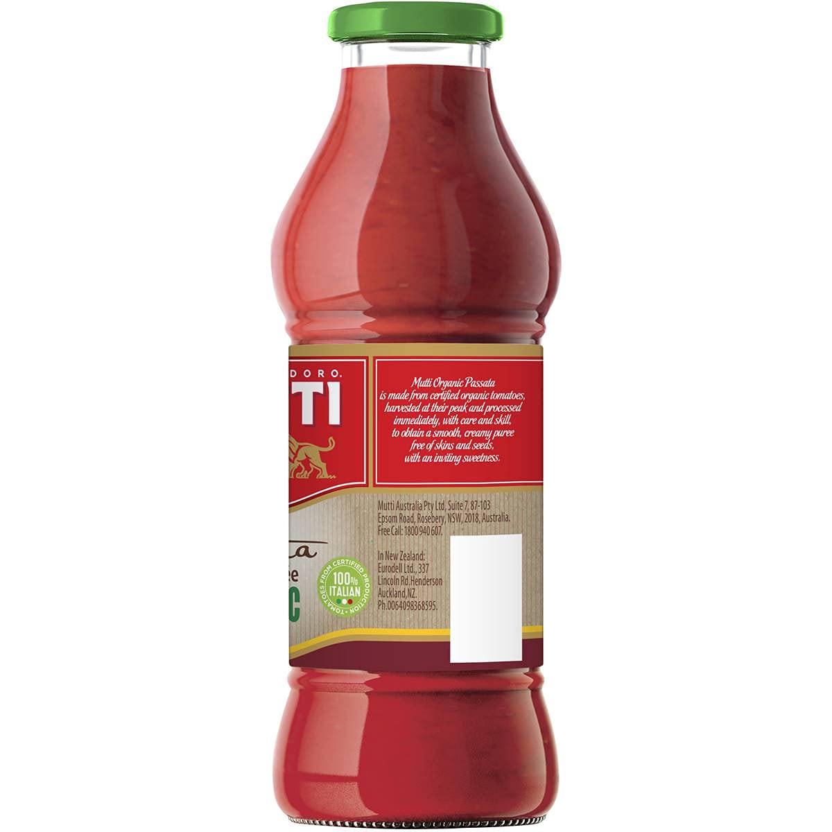 Mutti - Organic Tomato Puree (560 g)