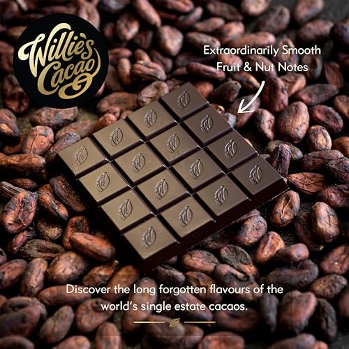 Willie's Cacao - Pure Gold 100% Cocoa Bar - No Added Sugar - Vegan - 40g 7