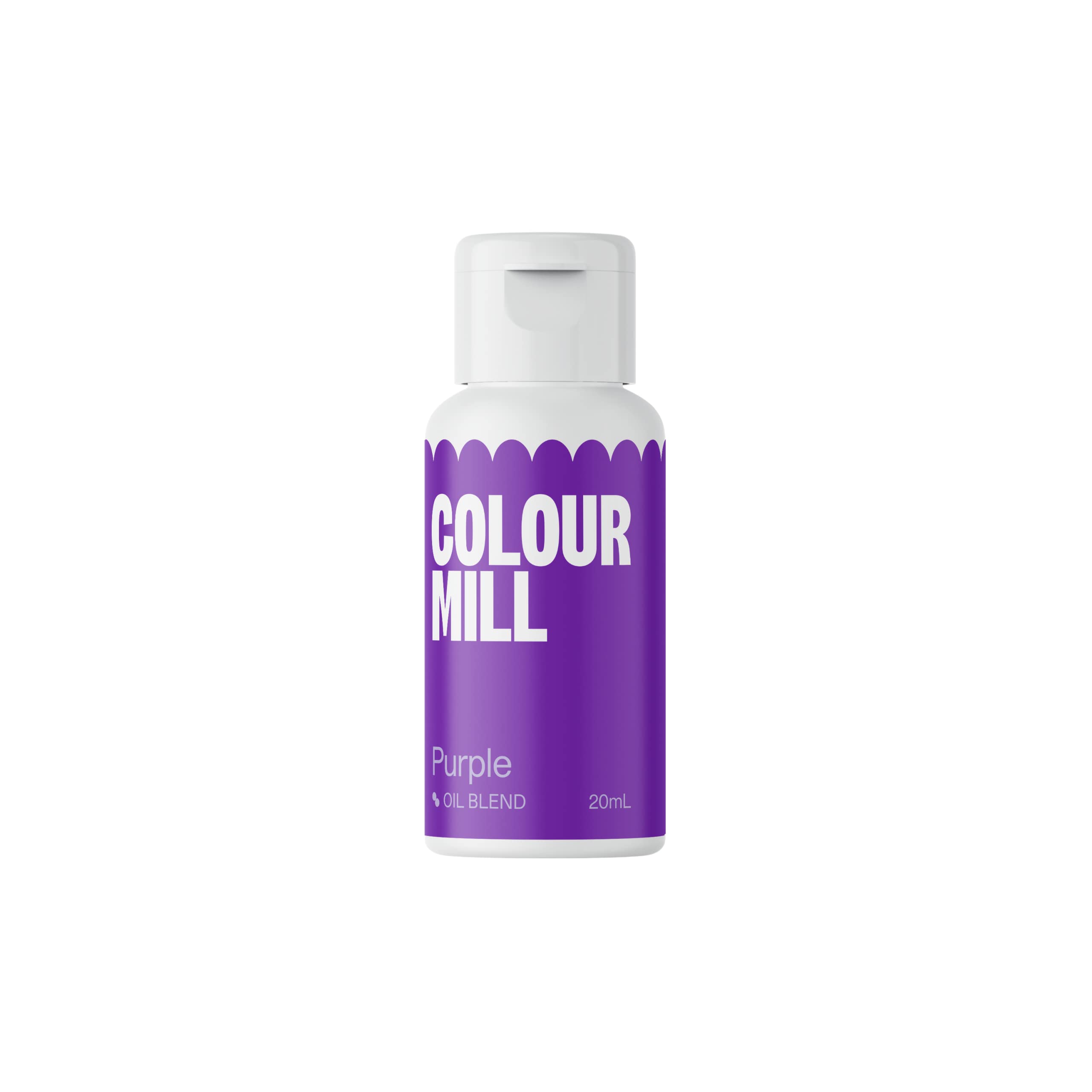 Colour Mill Oil Blend Food Colouring - Purple | Oil-Based, High Concentration, 20ml 1