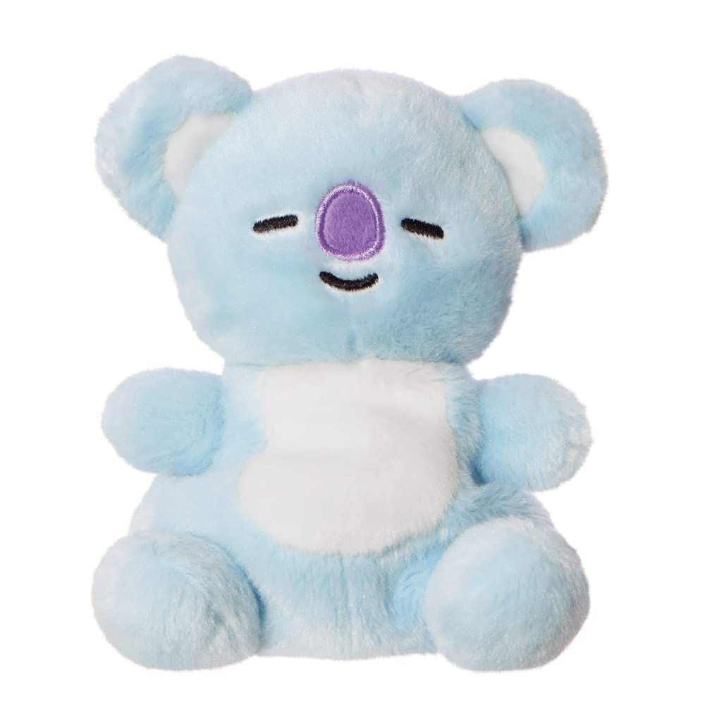AURORA BT21 KOYA Palm Pal Stuffed Animal - 5In, Blue, Eco-friendly | Suitable from Birth 1