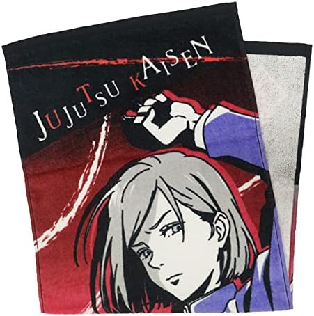 BANDAI - War of Magical Wars Rose Kuzaki Face Towel, Anime-Inspired Bath Linen