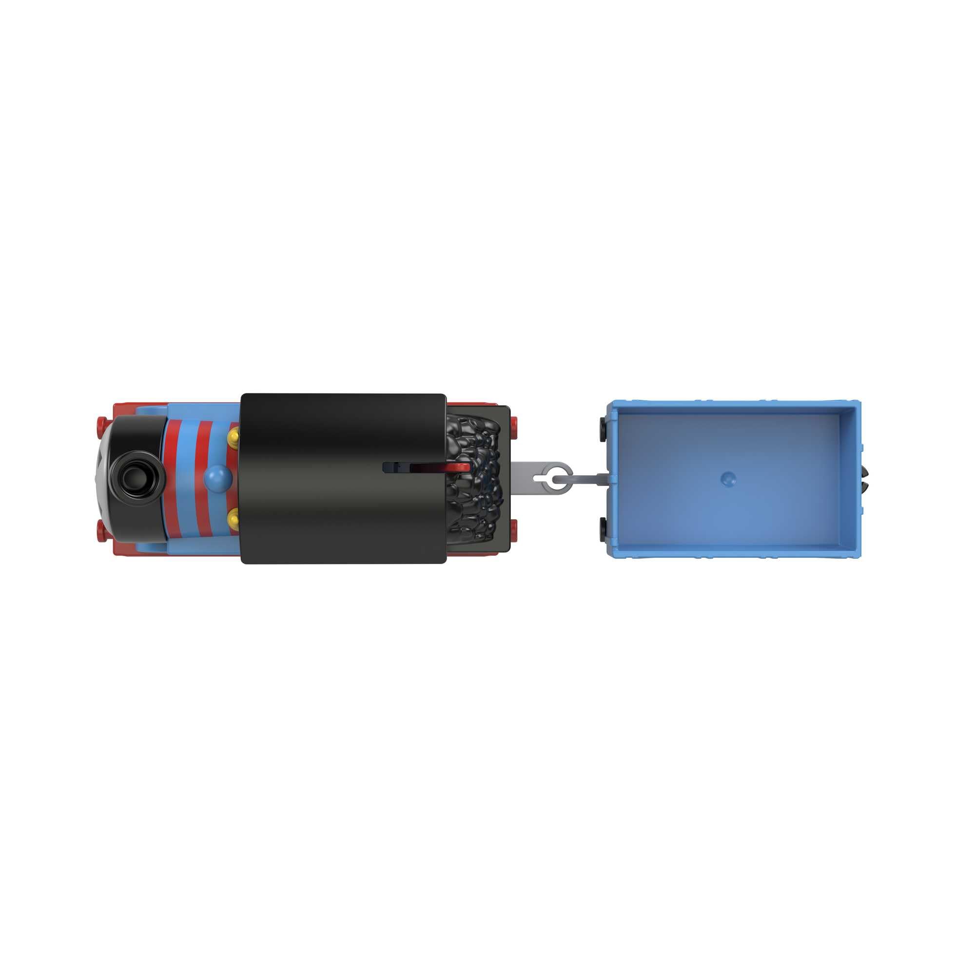 Thomas & Friends Motorisierter Spielzeugzug – Batteriebetriebene Thomas-Lok mit Fracht für Kinder ab 3 Jahren