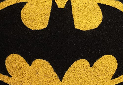 SD Toys - Batman Logo Doormat DC Comics Official Merchandise Coir Entrance Mat