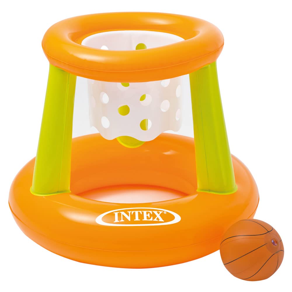 Intex 58504EP Floating Hoop Game - Pool Basketball Playset for Family Fun 1