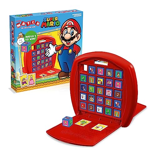 Top Trumps Super Mario Match The Crazy Cube Game - Travel Board Game, Multilingual 9