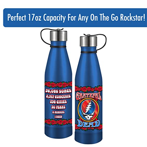 Steal Your Face One Band 17 oz Stainless Steel Pin Bottle - Durable, Stylish, and Eco-Friendly Water Bottle for Everyday Use