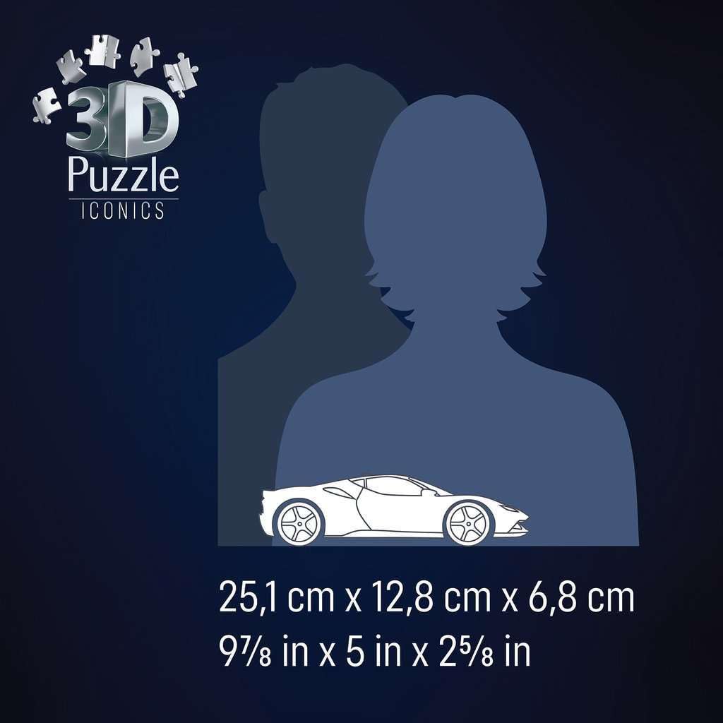 Ravensburger Ferrari Stradale 108-Piece 3D Jigsaw Puzzle