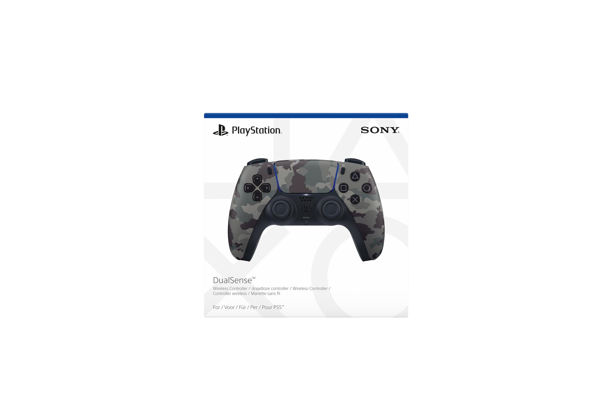 DualSense Wireless Controller - Grey Camo for PlayStation 5 7