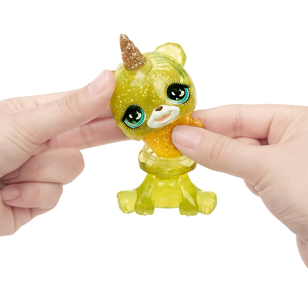 Rainbow High Sunny Madison Fashion Doll with Sparkle Slime & Magical Pet - 28 cm Yellow Shimmer Doll with Customizable Accessories