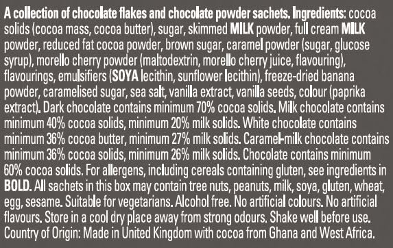 Hotel Chocolat Hot & Cold Drinking Chocolate Selection - 10 Sachets Variety Pack 7