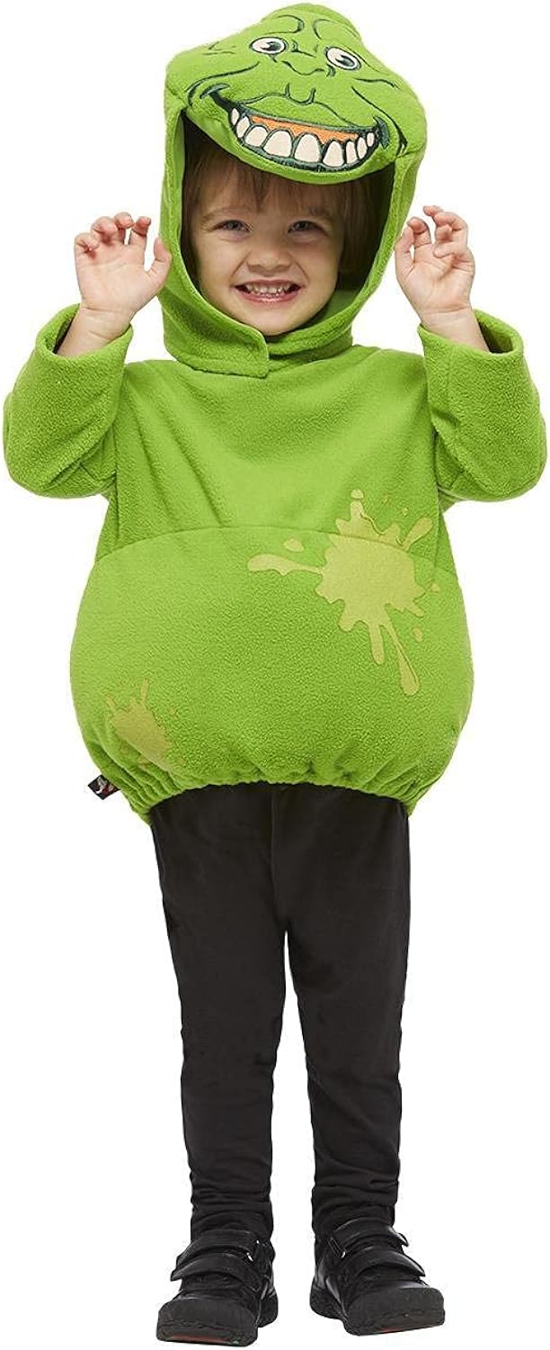 Smiffys Ghostbusters Slimer Costume - Unisex Kids (52561T1)