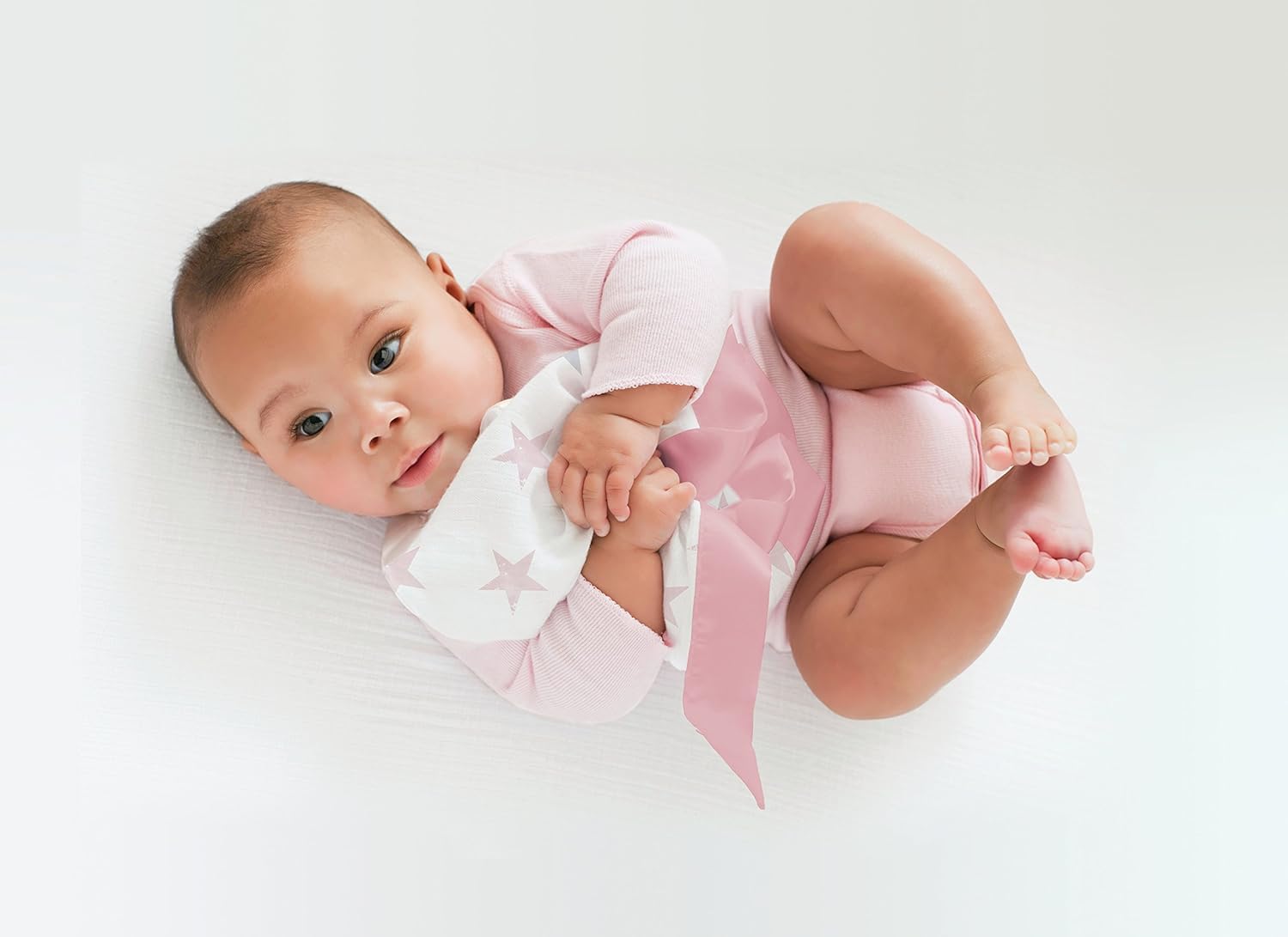 aden + anais essentials Issie Security Blanket - 2 Pack 100% Cotton Muslin | 40.5cm x 40.5cm | Doll Pattern 3