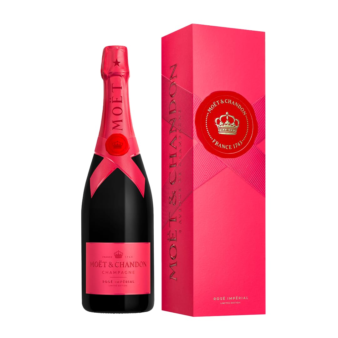 Moët & Chandon Rosé Impérial Champagne - Limited Edition Pink Gift Box, 75cl 6