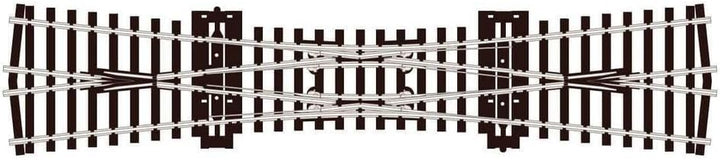 Peco Double Slip Railway Track - SL90 Model - Alloy Steel Model Train Track for Hobbyists and Collectors