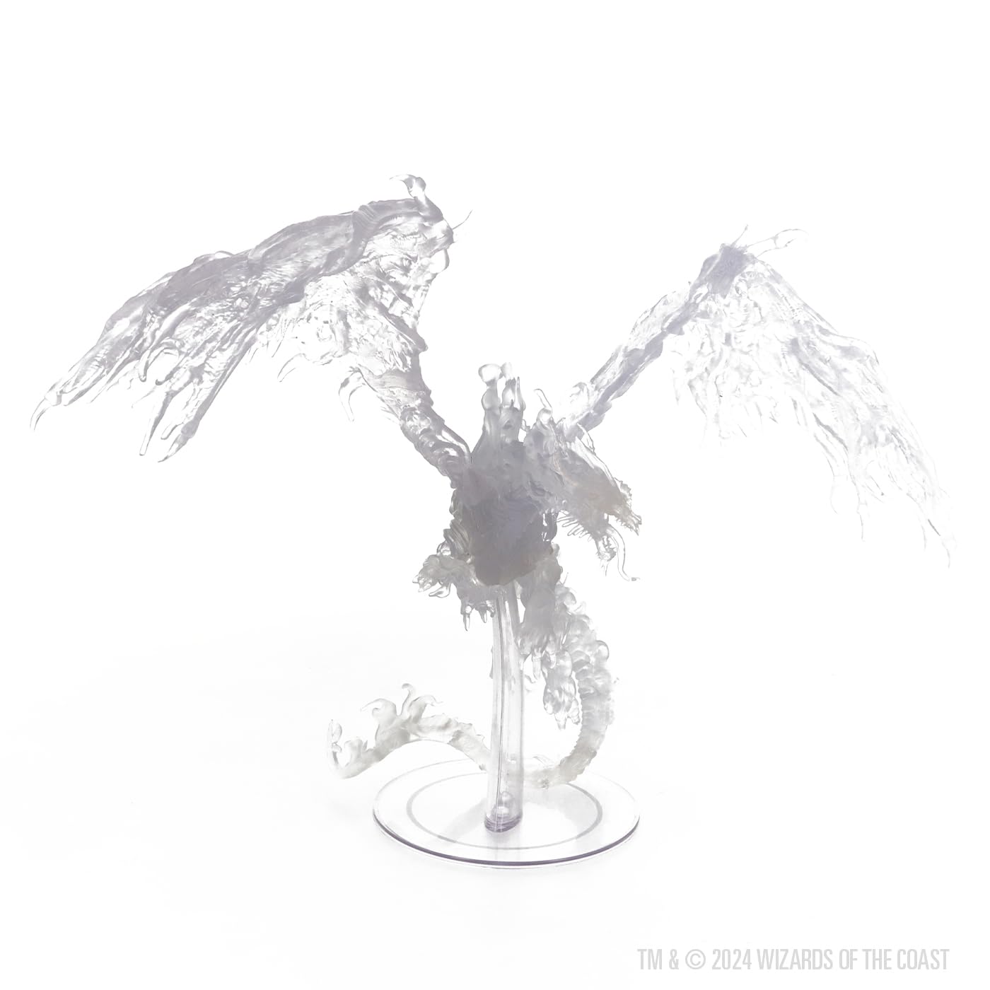 WizKids D&D Nolzur's Marvelous Miniatures Red Ghost Dragon Unpainted Miniature 2