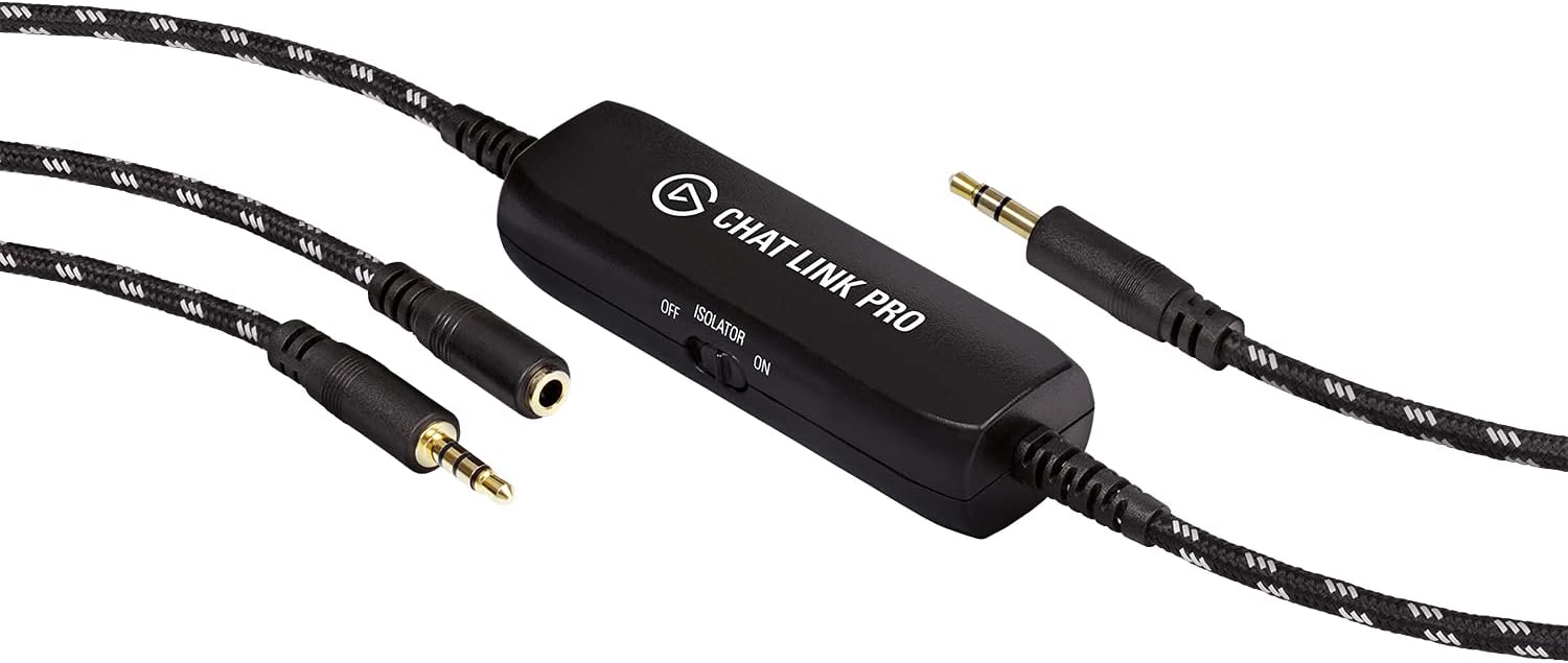 Elgato Chat Link Pro – Audio Adapter for PS5, PS4, Nintendo Switch, Xbox, and PC