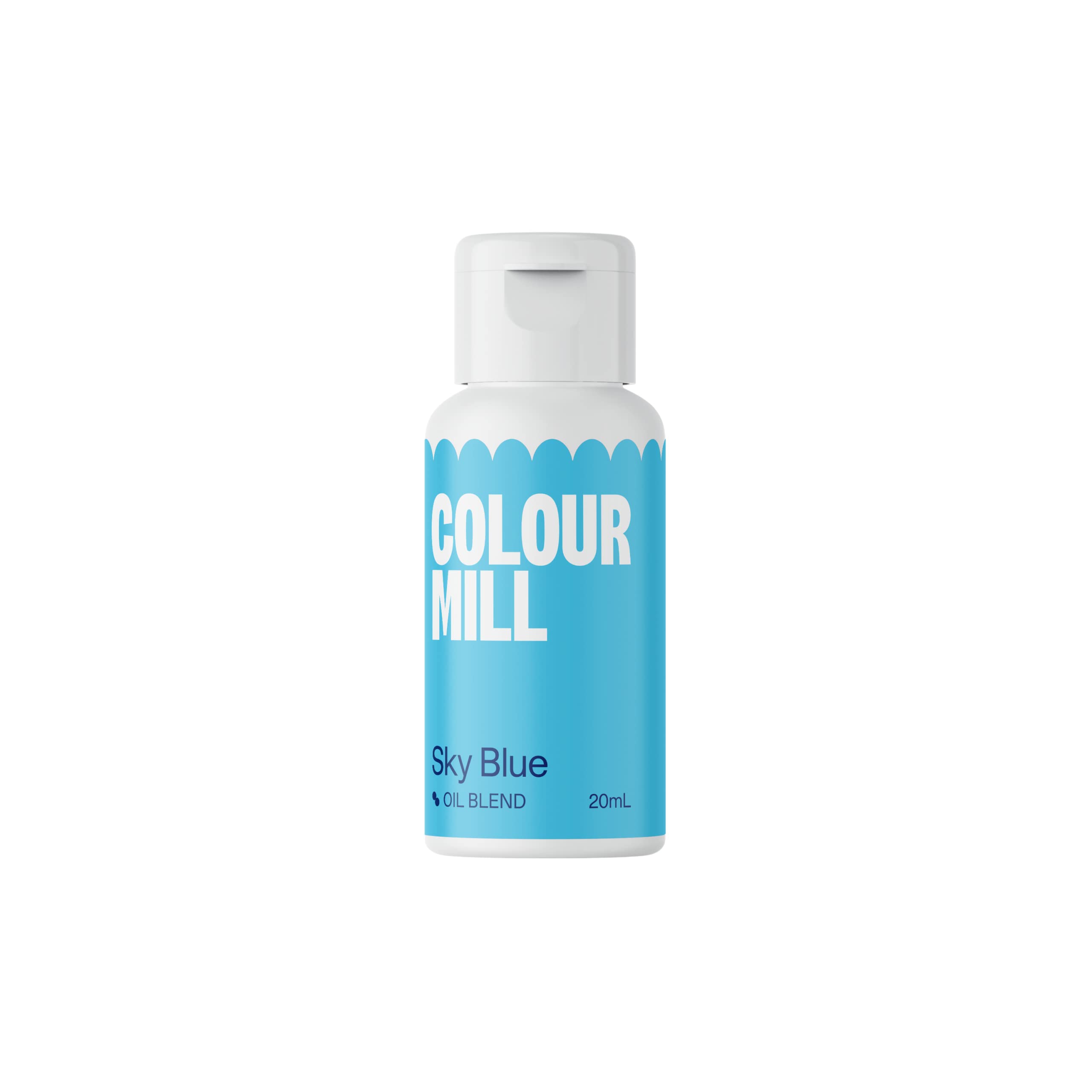 Colour Mill Oil Blend Food Colouring - Sky Blue | Oil-Based | 20ml 1