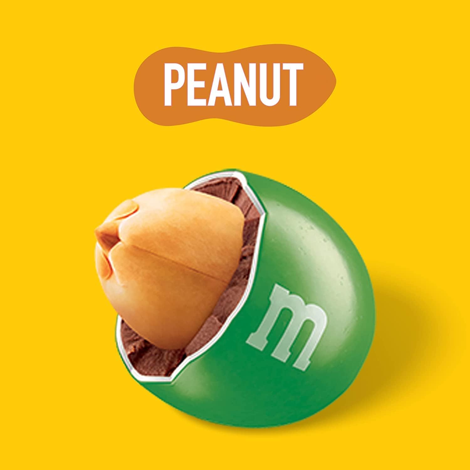 M&M's Peanut Chocolate Sharing Pouch - Milk Chocolate & Roasted Peanut, 200g