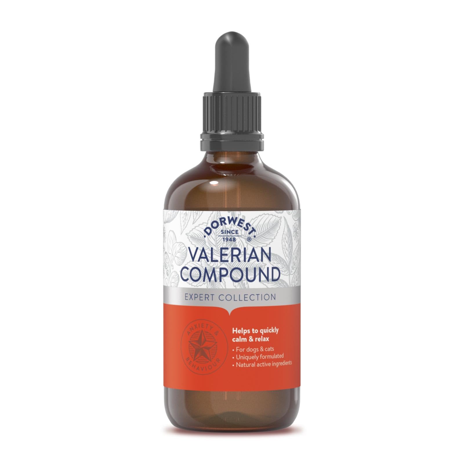 DORWEST HERBS Valerian Compound for Dogs and Cats - Fast-Acting Calming Liquid | 100 ml 1
